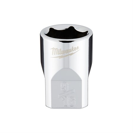 Milwaukee Tool MilwaukeeÂ® 3/8 in. Drive Socket SAE Standard, 9/16 in. 45-34-9065